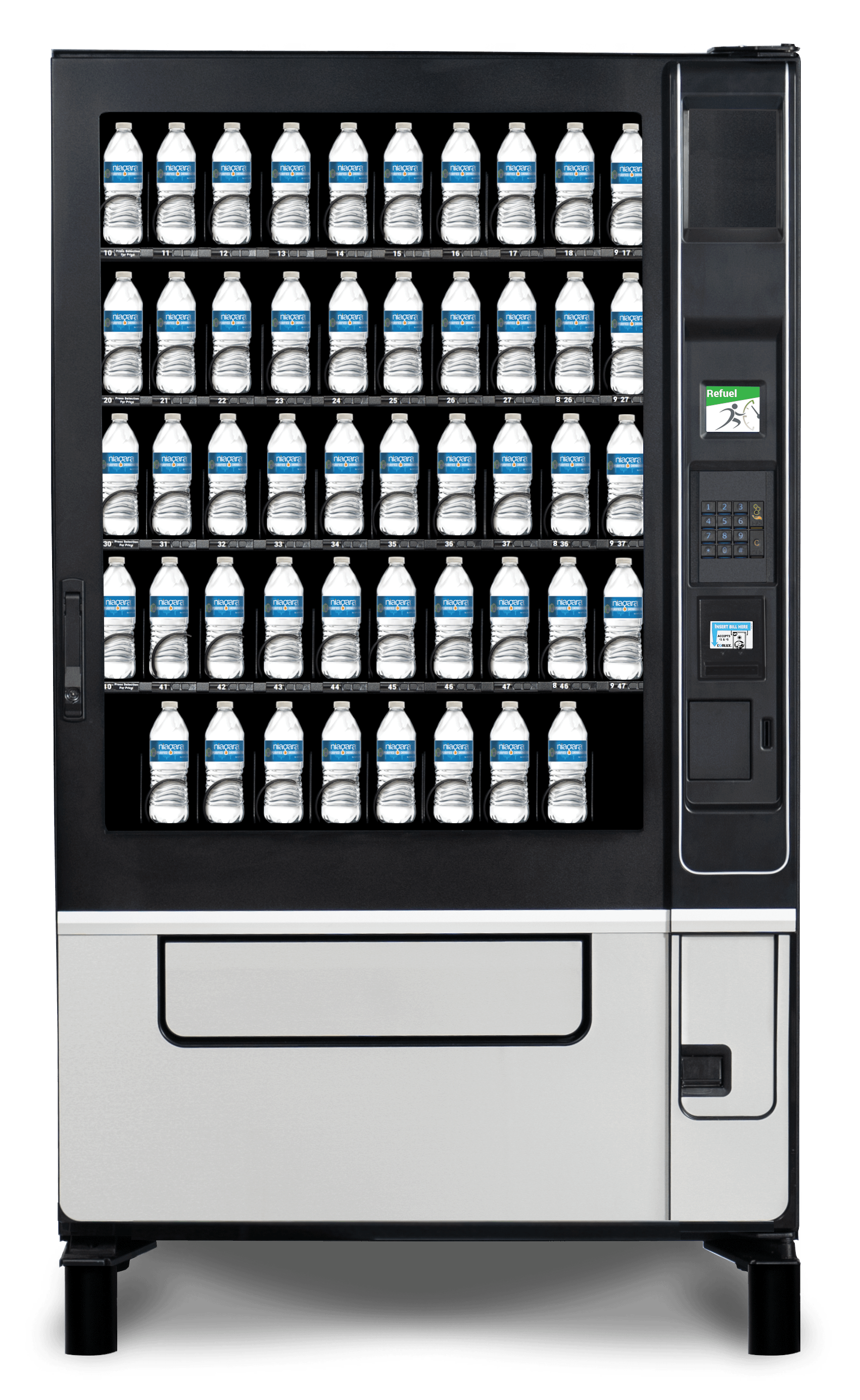 machine de distribution de l'eau